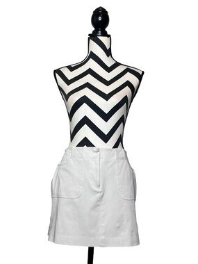 Express Stretch Minimalist Utility Sz 7/8 Resort Preppy Mini Skirt